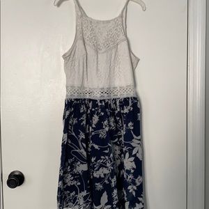 Light floral flowy dress